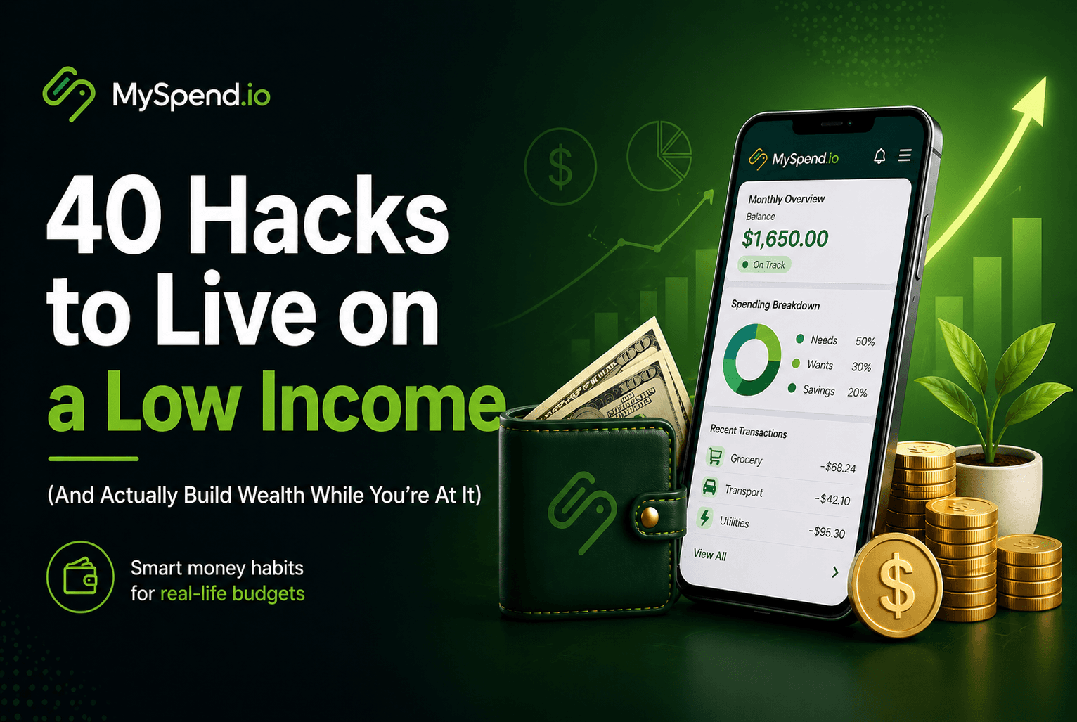 40 Hacks to Live on a Low Income (And Actually Build Wealth While You're At It)
