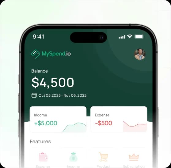 My Spend.io App Preview